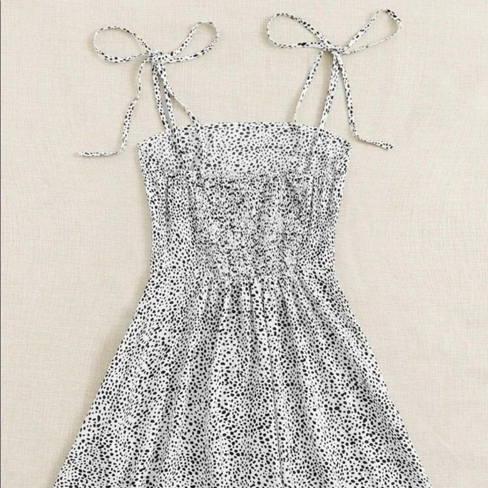 SHEIN Knot Strap Dress